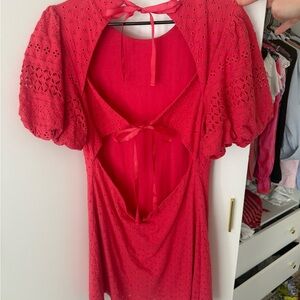 Free People Puff Sleeve Dress